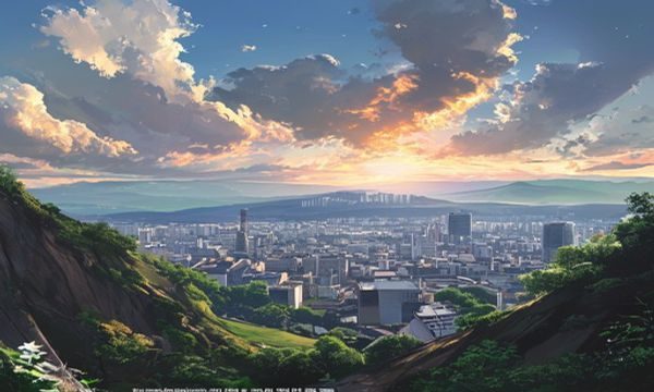 日本一级不卡一二区4K超清画质对比展示，左侧模糊右侧清晰，视觉冲击力强烈